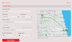 Book online limo service near me