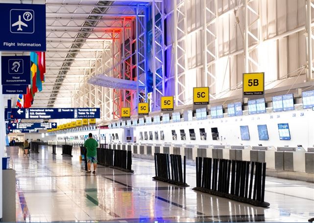 MEET AND GREET AT O'HARE AIRPORT