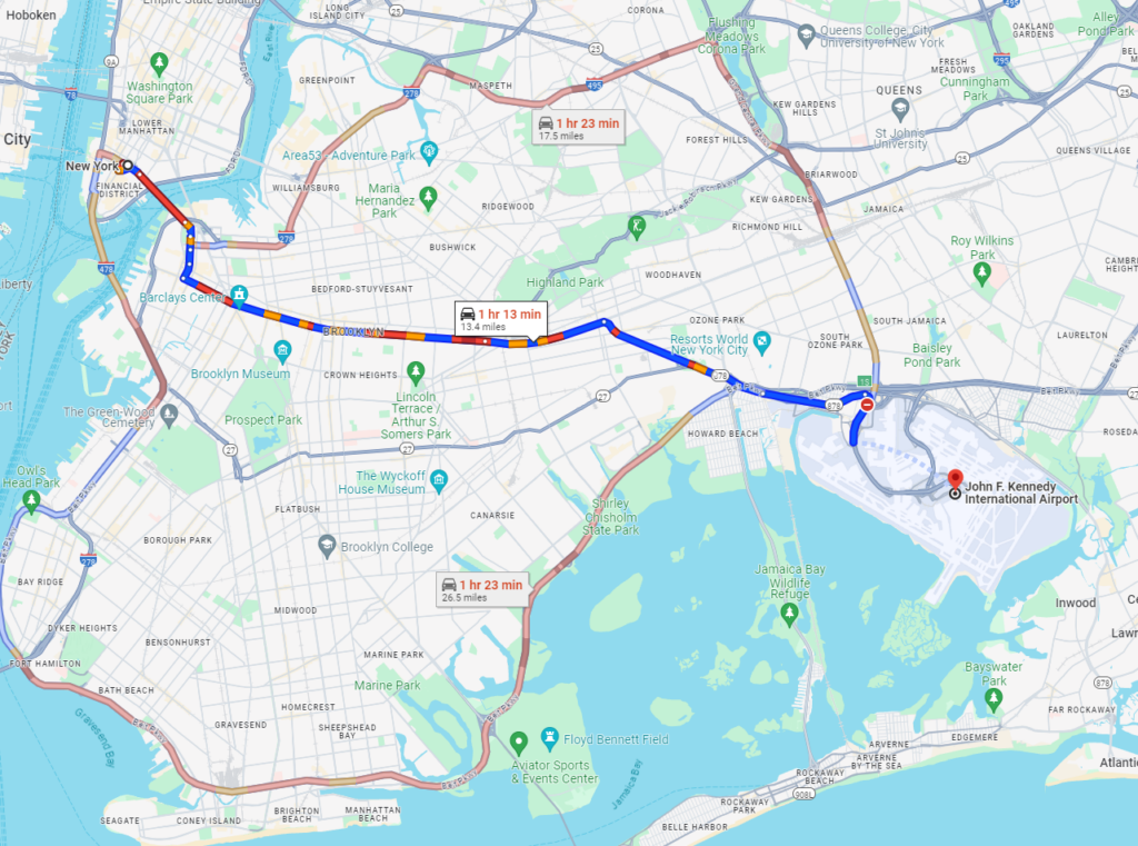 Car Service NYC To JFK