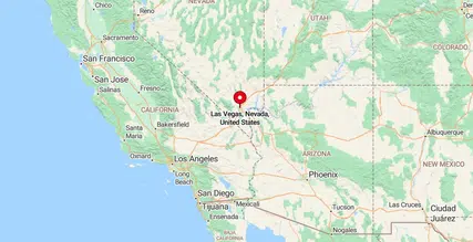 Map of Las Vegas City