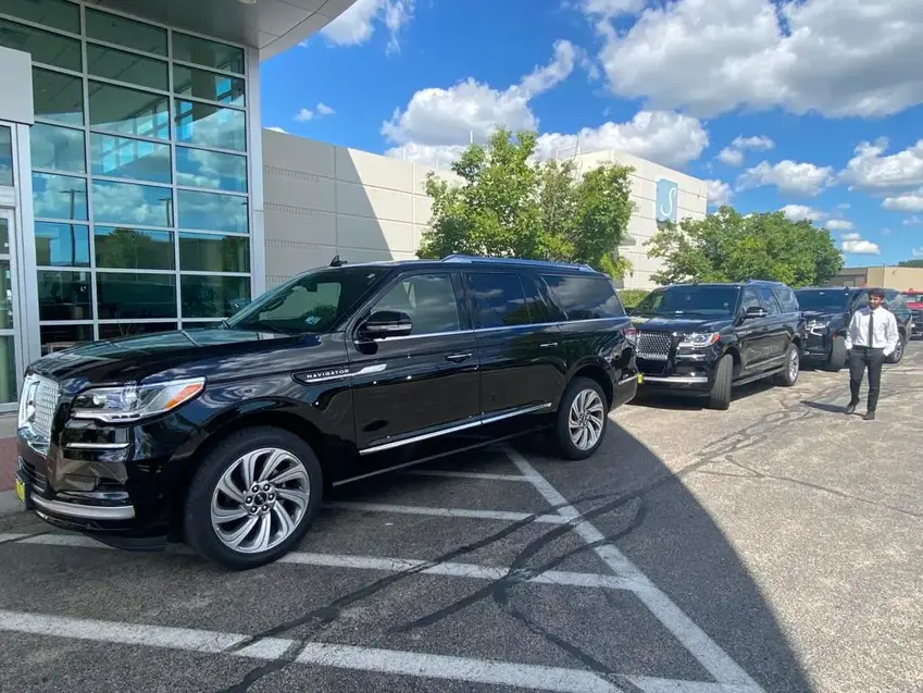 VIP SUVs with a chauffeur